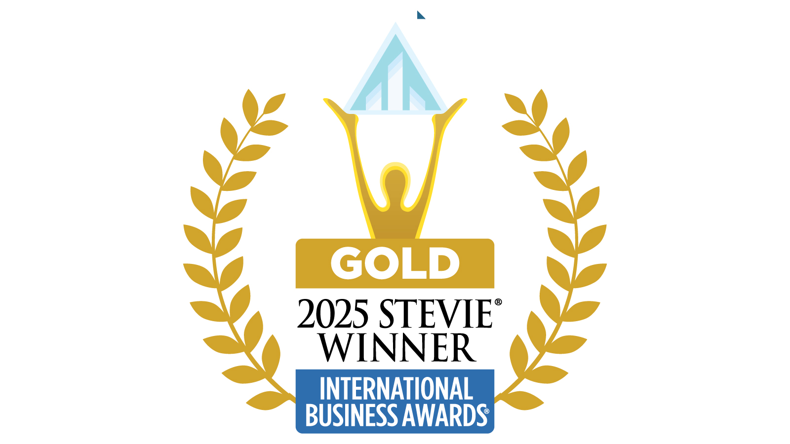 Sustainability Initiative of the Year Gold Stevie winner badge